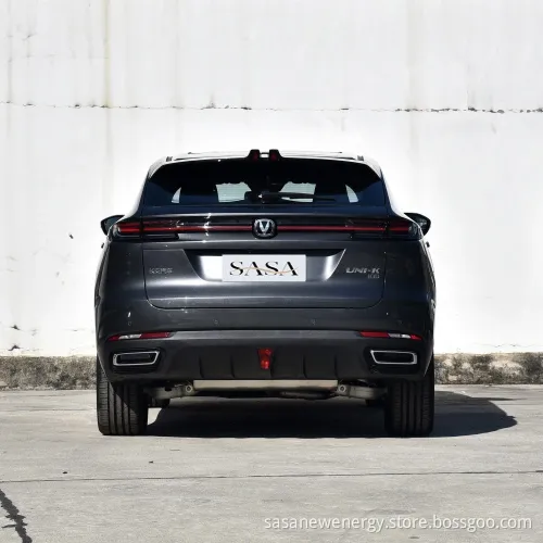 Used Car Changan Uni-K Idd 1.5t Hybrid SUV Changan Unik Idd 2.0t 5 Seats Big Space Electric Car China Supplier